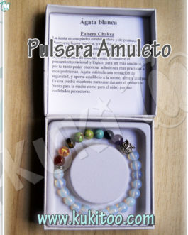 Pulsera piedra natural + Caja